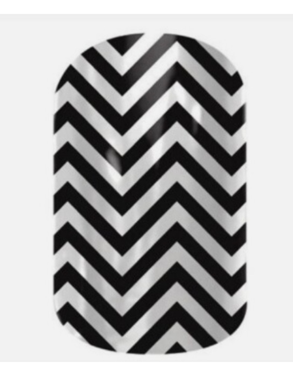 Jamberry Nail Wraps - “Black Chevron”